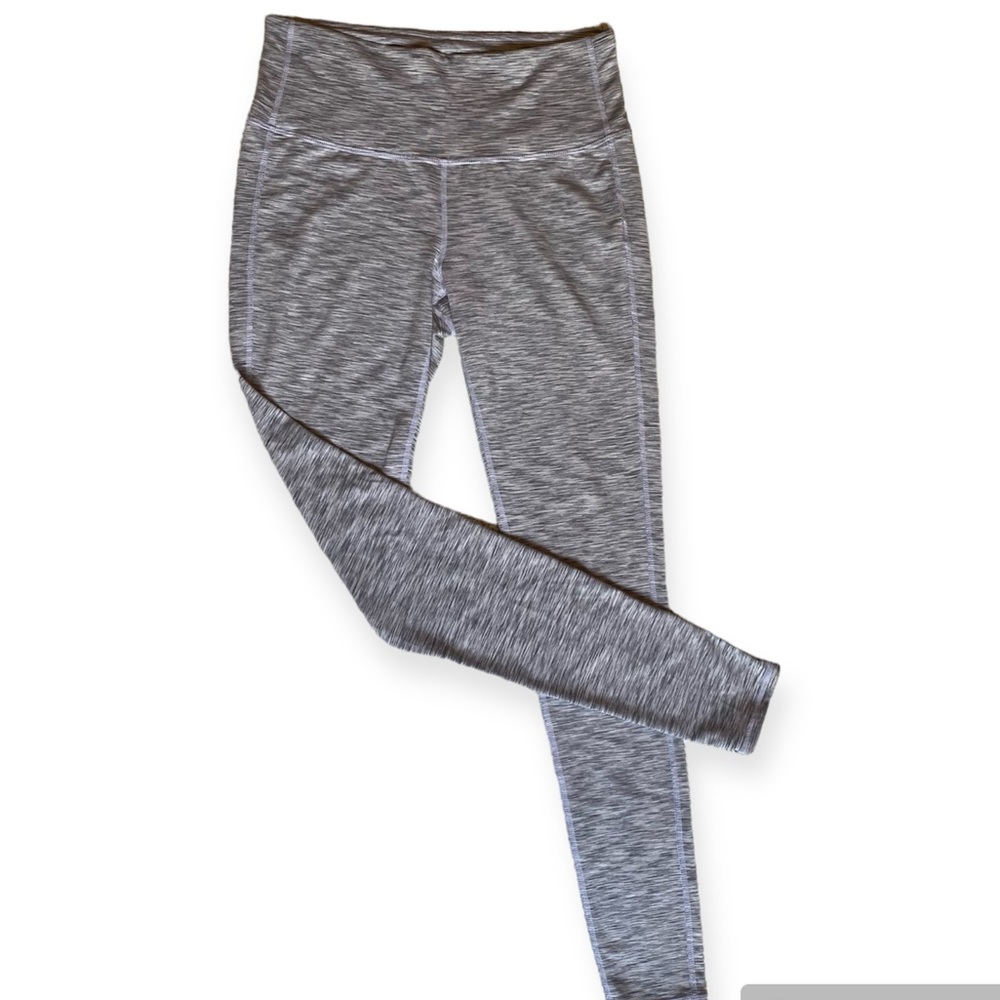 🏷️ SOLD! Athleta High Rise Leggings Yoga Lounge Workout Pant Grey ST